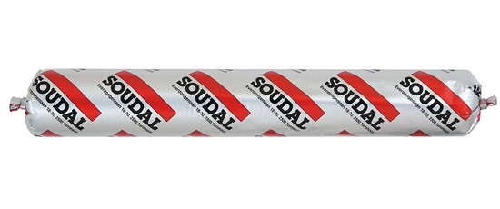 Soudal Nötr Dış Cephe Silikonu No:5 HE 600 ml Siyah