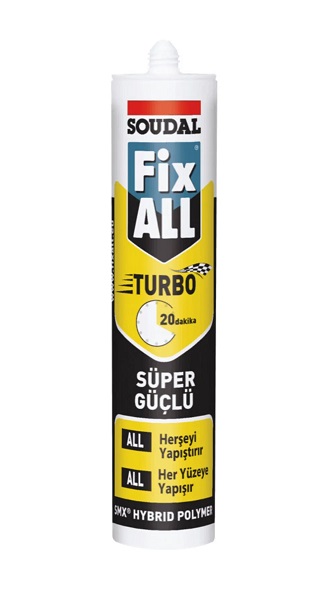 Soudal Fix All Turbo 290Ml Beyaz