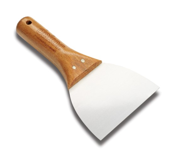 Macun Ispatulası Ahsap Saplı  Pasl. Çelık 14 Cm
