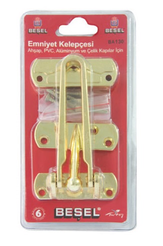 Beşel Emniyet Kelepçesi Sarı