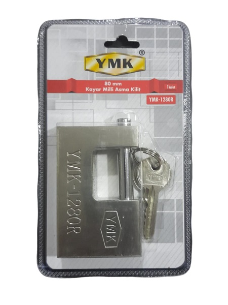 Ymk 80 Mm Kayar Milli Döküm Asma Kilit