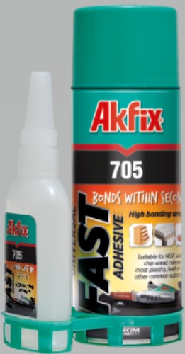 Akfix 705 Üniversal Hızlı Yapıştırıcı 200ml+50gr