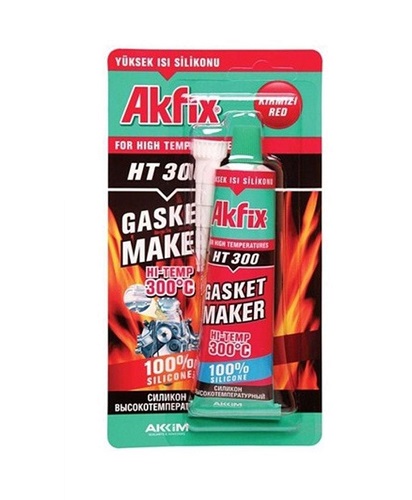 Akfix HT300 RTV Yüksek Isı Silikon 50Ml (B375)Kırm