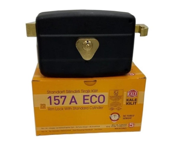 Kale Trajlı Demir Kapı Kilidi ECO 14 cm